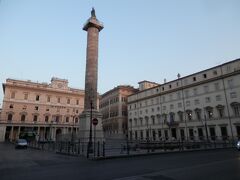 マルクス・アウレリウスの記念柱
ローマにはエジプトのオベリスクがいっぱいあります。
首相官邸であるキージ宮殿の前のコロンナ広場。