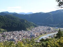 郡上八幡城は山城なので、郡上八幡の町の風景が美しく見えます。 