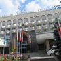 カザフスタン　「行った所・見た所」　アルマトイ（ホテルオトラル宿泊と28人のパンフィロフ戦士公園散策）