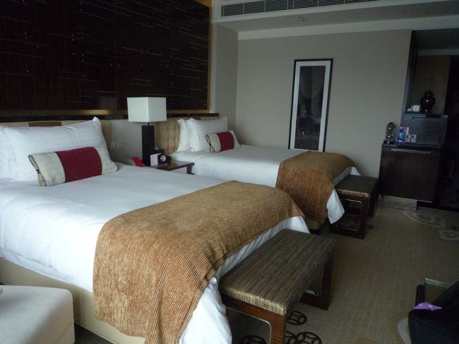 ダブルベット２台の部屋をリクエストしました。決して広くはないんですが、十分くつろげます。