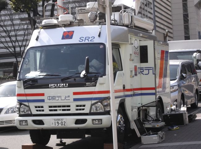 テレビ局も来ています。