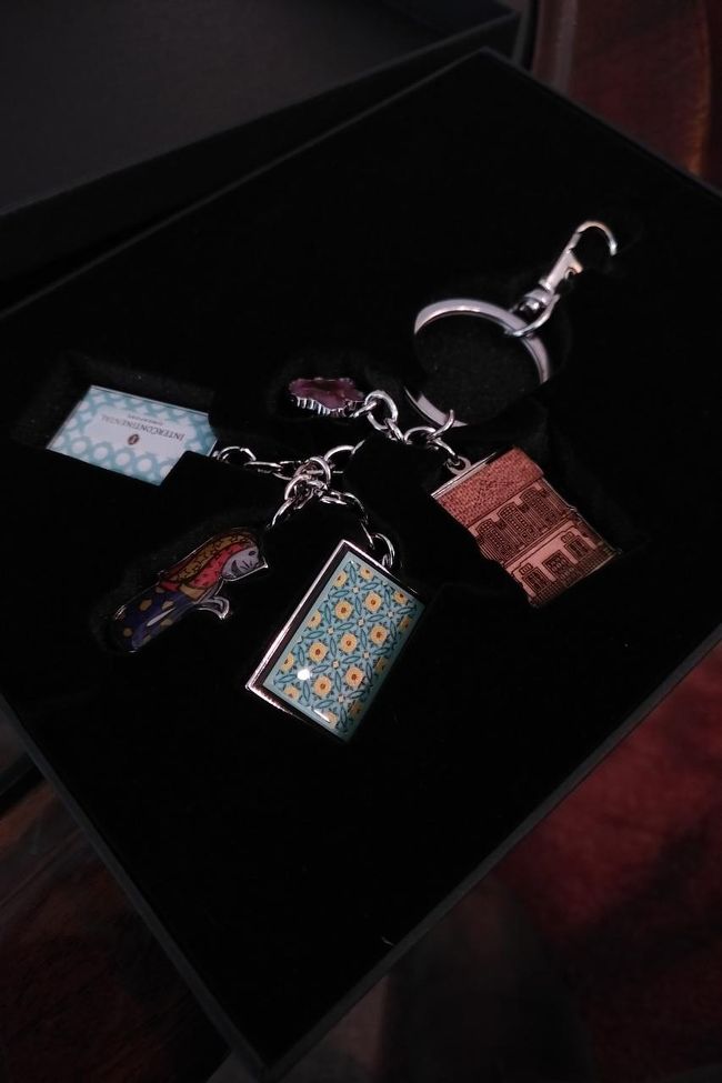 今回はインターコンチネンタルクラブルームにて予約。アンバサダーギフトはキーホルダーでした。