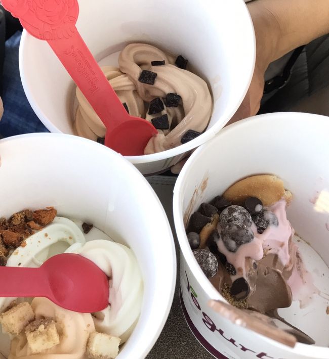 GPOを移動中にヨーグルトランド発見。<br />美味しい!!前日にトゥッティフルッティにも行きましたが、ヨーグルトランドの方が全然美味しかったです!!