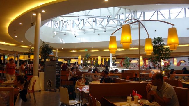 ヴィアナは、駅に隣接して、モールがあります。<br />ブラガのモールも、ポルトガルの移民が帰省して、日用品を買いあさるので混んでるのですが、ヴィアナは、もっともっと混んでました。<br />祭りの時期に、たくさんの観光客がいて、その中の移民たちは、やはり熱心に買い物してました。