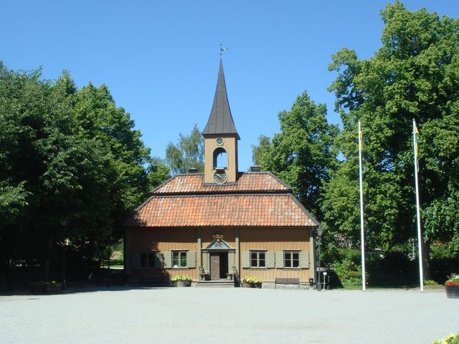 Sigtuna　Radhus（シグチューナ市庁舎）<br />スウェーデンで最も小さいものと言われている。<br />本当にとっても小さいのには驚きました。<br />