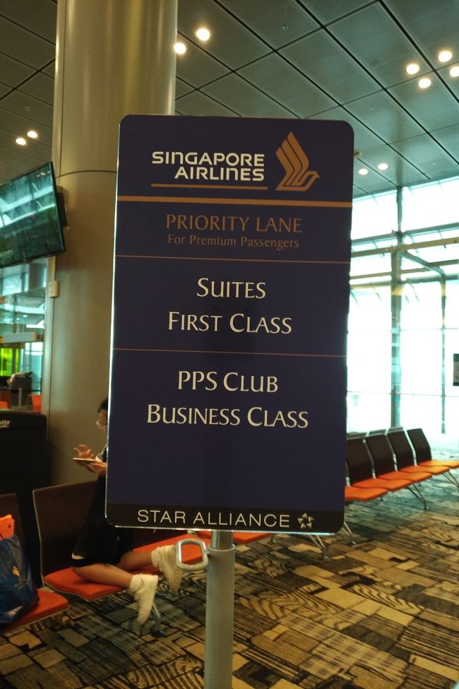 ビジネス側は誰も並んでません。これを見るとスタアラＧでは駄目っぽいですね。