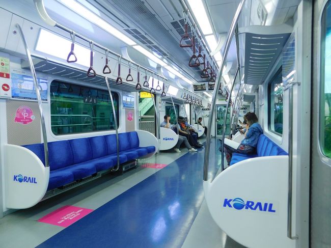 2017.08.13　仁川ゆき普通列車車内<br />仁川は地下ホームに着く。ついつい寝過ごしそうになり、おばちゃんに起こしてもらった。