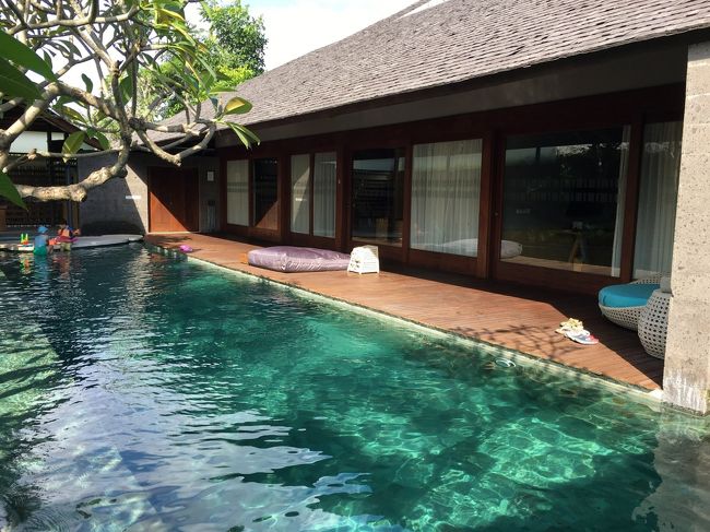 早速、プールタイムが始まりそうです。