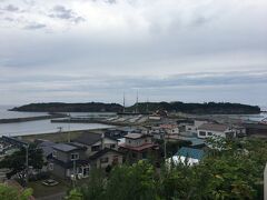 江差町に到着、江差町の定番観光地は、かもめ島と古い町並みのようである
ということで、かもめ島に行ってみる