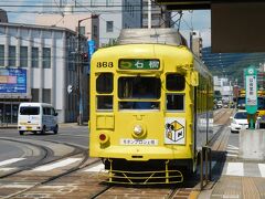 　既に2時過ぎになっており、公会堂前電停から長崎駅に戻ることにしました。