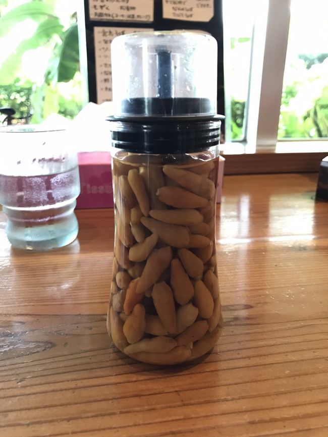 沖縄そばには、この唐辛子が不可欠ですね。