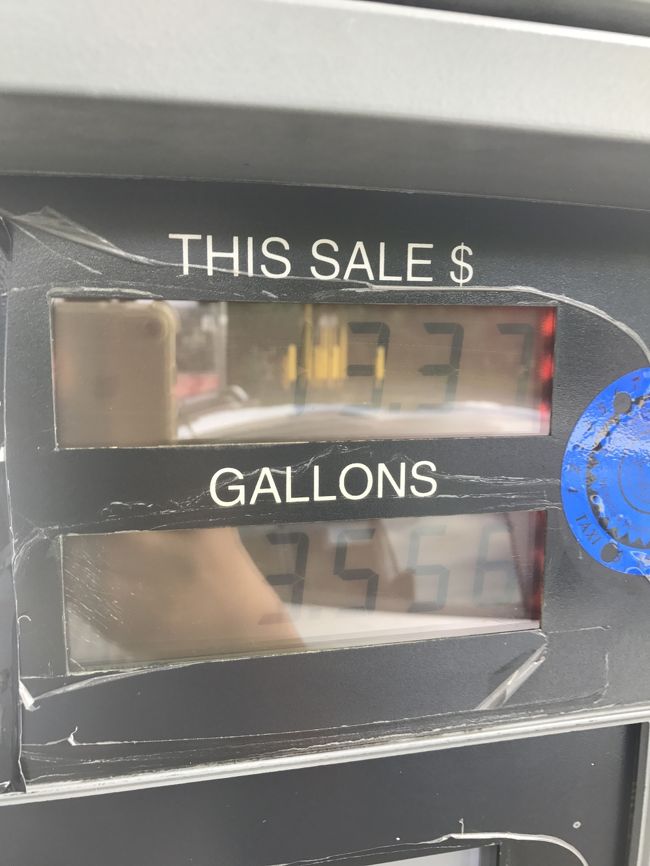 13.3ドル<br />3568ガロン？