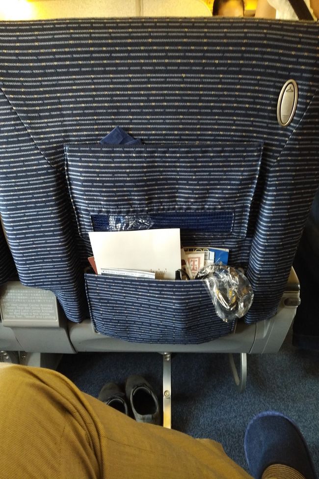 DIA優先搭乗しましたが、この座席何すかねぇ。国内線プレミアム席？<br />NGO行き737は8席がCなんですが、4席しか埋まってませんでした。