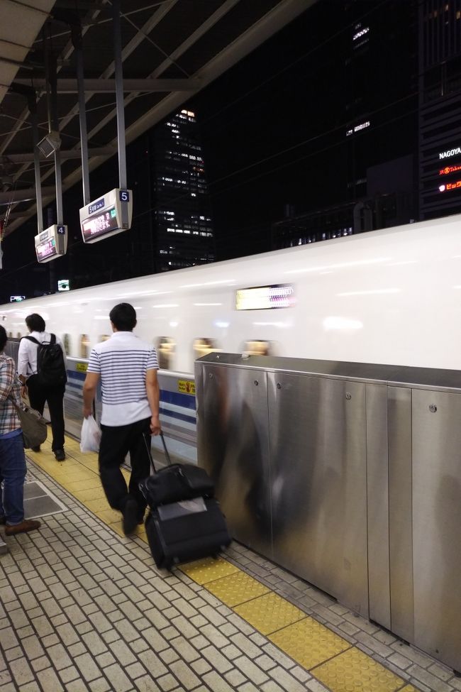 帰りは名古屋からお気楽新幹線で