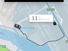 東京前泊でのメインイベント、揚州商人冷し担担麺！
アメリカでUBER使う前にお試しで、羽田空港17:20→18:00揚州商人新橋店まで初UBER。
初回利用キャンペーン価格で4,270円。