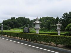 次は粟の須古戦場跡だ～！

二本松城から西へ、川を越えてしばらくするとあります。
案内板があったので迷わずに来られた