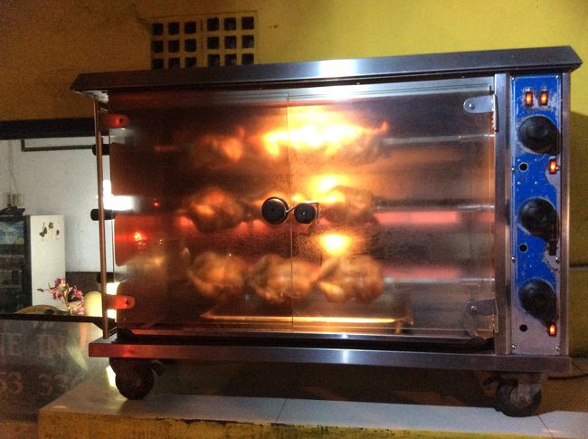 肉汁垂らしながらぐるぐる回っちゃってます( *´艸｀)