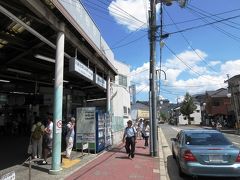 叡山電車・出町柳駅を横目に 東へと歩く
