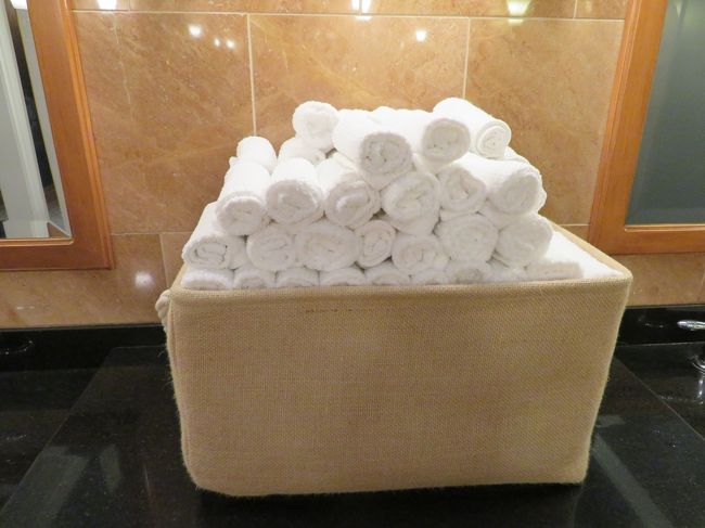 トイレ使用後に使うお手拭きです。ちょっと高級っぽいです