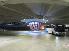 サンセバスチャンのバスターミナル
バスの駐車場を兼ねる