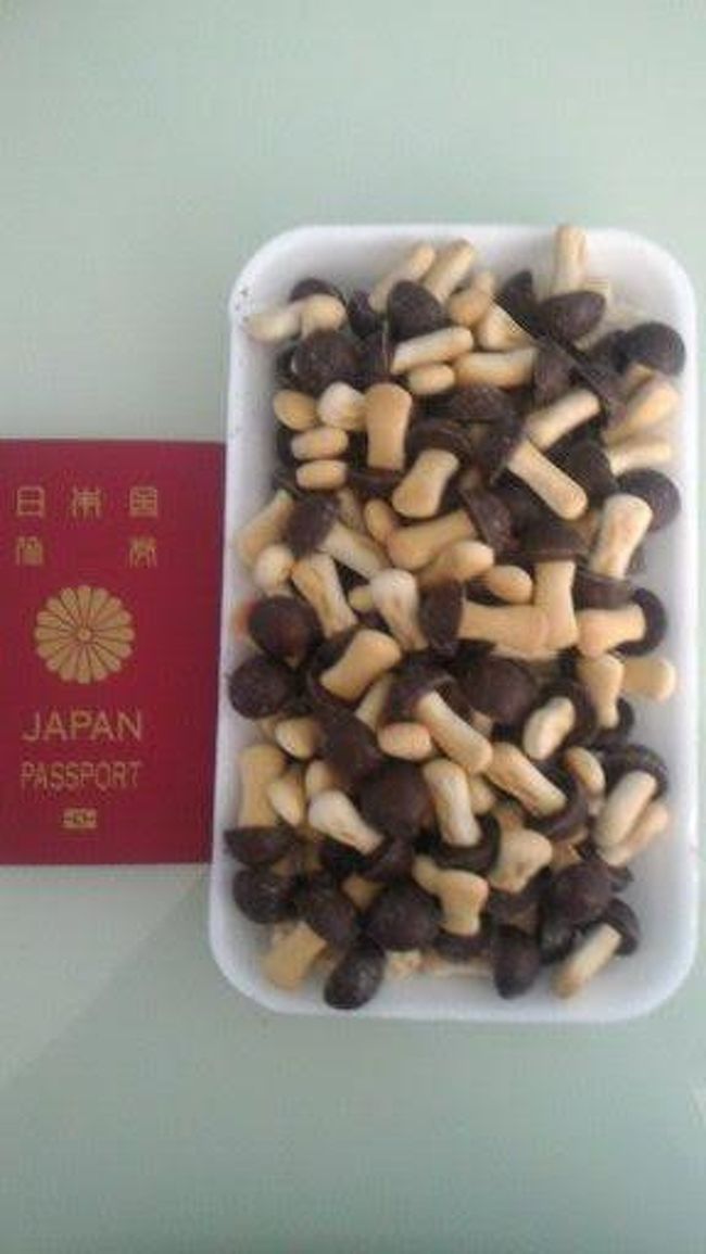 スーパーで発見<br />「きのこの山」これで150円ほどチョコレートはビターで大人向け！<br />おいしかったです。