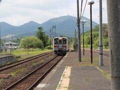 摩周駅１２時１６分発

快速「しれとこ」に乗ります