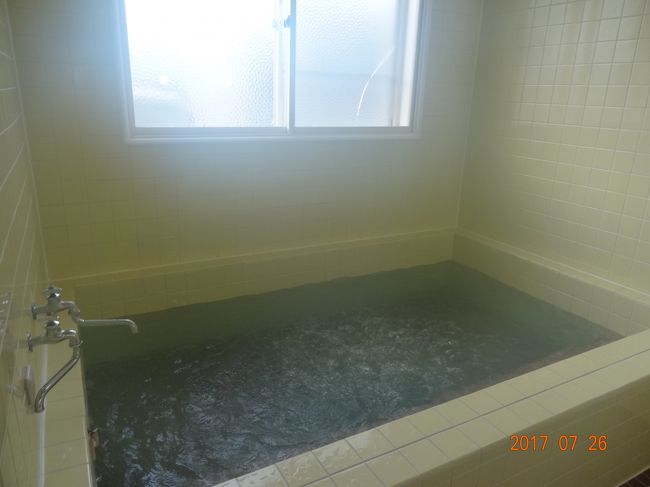 大浴場もあるので　1回は入る