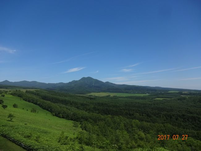 山が綺麗に見える