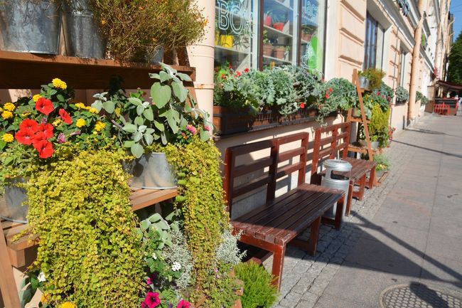 花屋さんの休憩スペース。