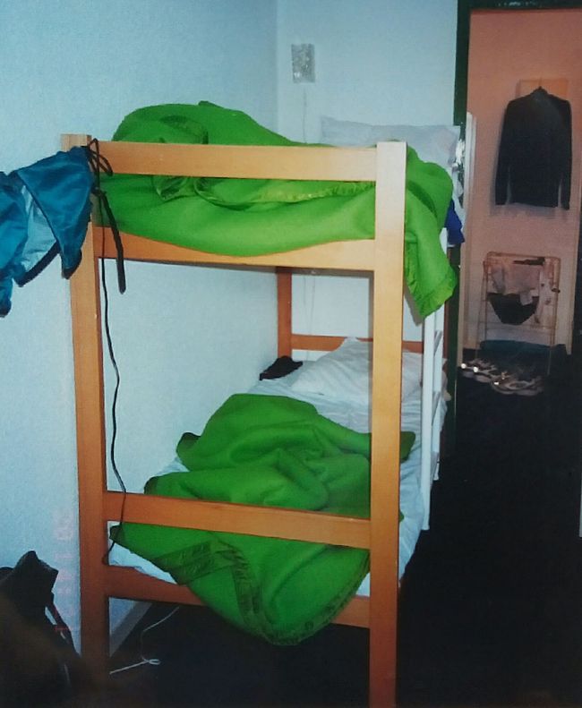 このベッドで5日間お世話になった