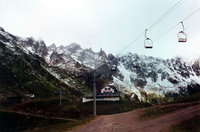 足慣らしに近くをハイキング。