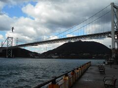 関門橋が見えてきました。