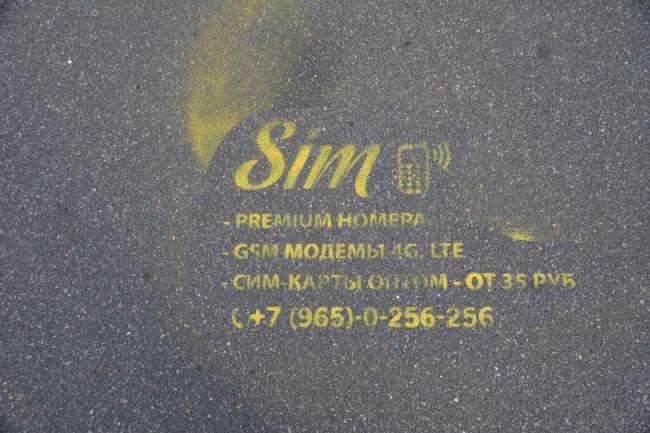 道路にはこのようにスプレーで広告があります。<br />効果的ですが？？？<br /><br />あっという間の１か月でした。<br />もう２週間ほどあれば・・・・・<br />ロシアのビザが１か月しか取れないというのは残念です。<br />心残りがあるのが丁度良いのですが・・・・<br /><br />次の海外旅行は２月のカリブ海を予定いたしております。