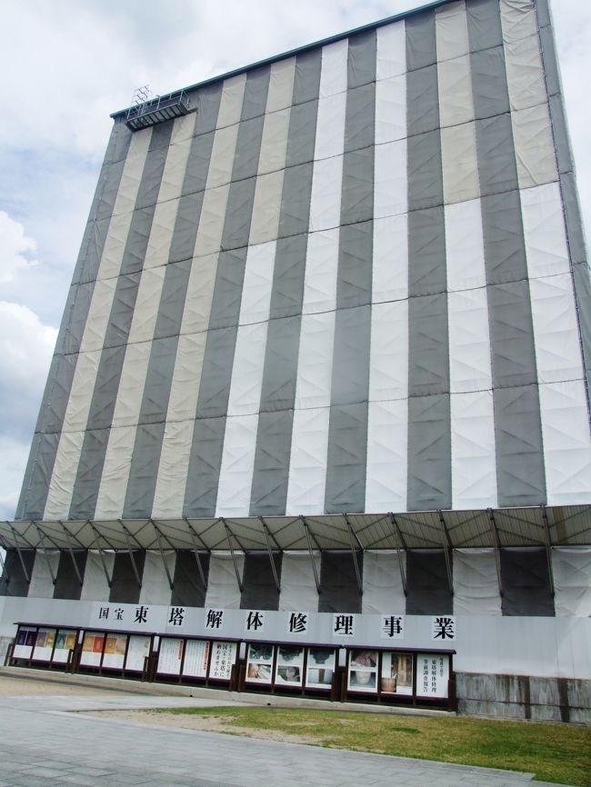 国宝　東塔解体修理事業<br /><br />平成２１年より解体修理に着手、平成３２年６月頃に修理が完了する予定とのことです。