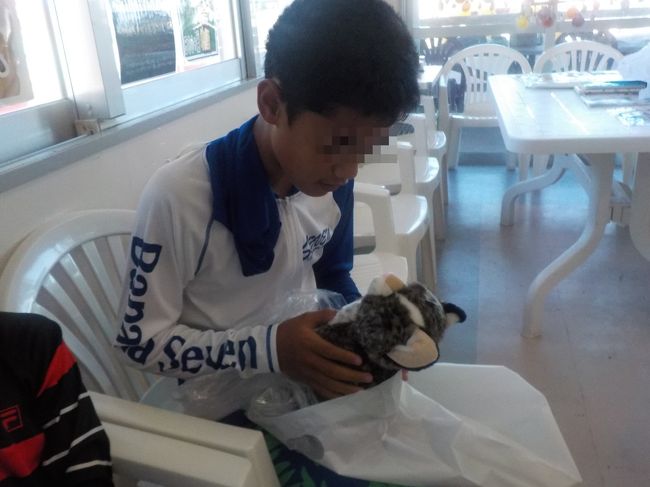 しかも、最初からイリオモテヤマネコのぬいぐるみがあると狙っていたようです。<br />中学生になってもぬいぐるみって・・・大丈夫か？？？<br />