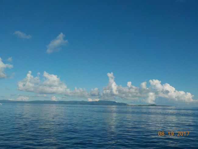 昨日と同様に「凪」です。揺れもあまりなく酔う心配もなさそう。<br />  <br />