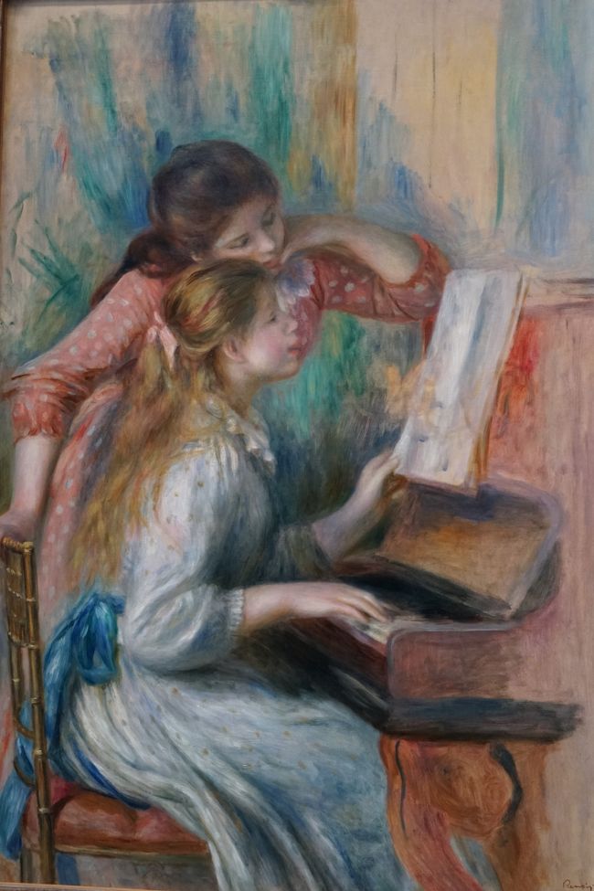 オーギュスト・ルノワール、【トリニテ広場(パリ)】、高級画集画 オーギュスト・ルノワール、【トリニテ広場(パリ)】、高級画集画