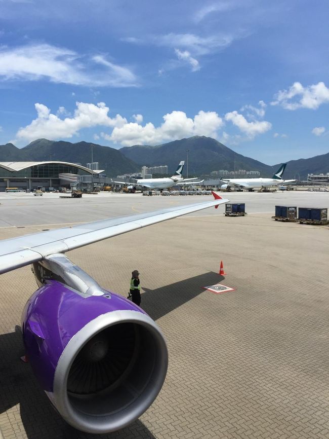 今回はHK Expressの安チケットでやってきた。