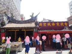縁結びのパワースポット台北霞海城隍廟にやってきました。
