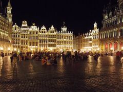 ホテルから３分ほどで、グランプラス到着！　綺麗！！