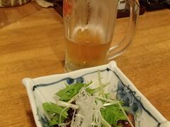 20:30から予約していた、まるさ 美崎店へ。
前日に予約したので、20:30まで予約がいっぱいでこの時間になりました。

ラフテー。