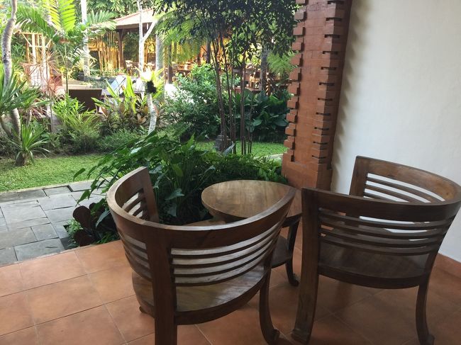 ホテルにも明るいうちに着けて良かった。<br />ヴィラを予約しておいたので、この登山中にたまった洗濯をするのに便利だった。と言ってもすべて母がやってくれましたが。。