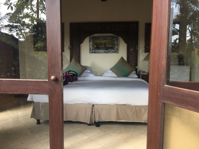 同じホテルに泊まり続けるのも面白くなかったので、テガララン近くのヴィラへ移動した。周りは静かで、観光客の多いウブド市内より良かった。