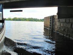 なんとダウガヴァ川に出ました。