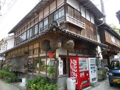 藤井酒造。風情のある日本家屋です。