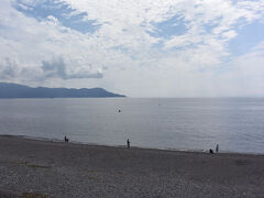 千本浜まで来ました。