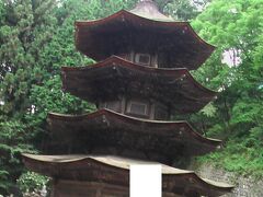 安楽寺（国宝の八角三重塔）