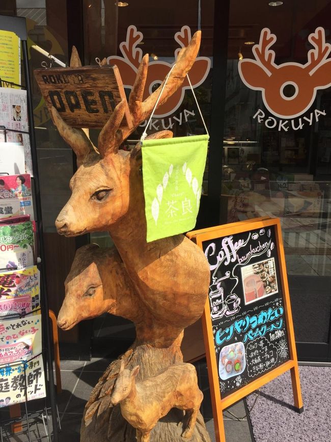 もう奈良から自宅へお帰りします。