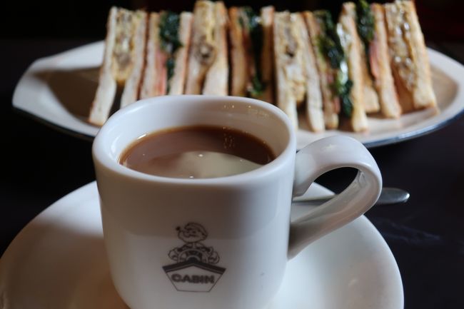 ポパイがキャラみたいなので、ほうれん草のサンドウイッチを頂きます。<br />力が付いたような気がします。