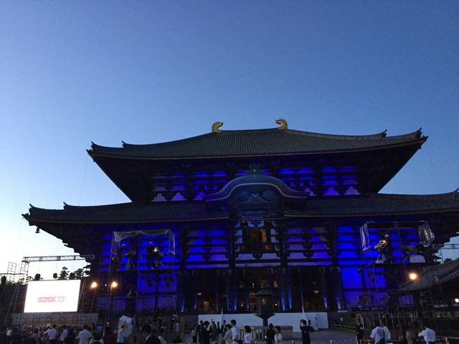 東大寺の正面の色はどんどん変化していきますが、これ以上は撮影禁止なのでご報告できません。何だこの肩すかしの旅行記かと思われますが、すみません。<br /><br />唯々、雅子様のお元気そうなお姿を見て、私としては安心でき大変嬉しゅうございました。